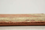 Unique Loom Voyage Collection Traditional Oriental Classic Intricate Design Area Rug (10' 6 x 16' 5 Rectangular, Terracotta/Ivory)