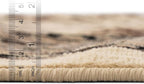 Unique Loom Sialk Hill Collection Area Rug - Washington (2' 7" x 10' Runner Ivory/Black)