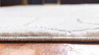 Unique Loom Marilyn Monroe Glam Collection Area Rug - Trellis (2' x 10' Runner, White Silver/ Silver)