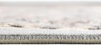 Unique Loom Sialk Hill Collection Area Rug - Washington (4' 1" Round Gray/Black)