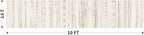 2x10 Runner Rug Machine Washable Non Slip Area Rug Distressed Neutral Moroccan Boho Rug Ultra Soft Floor Runners for Hallways for Entryway Laundry Room Kitchen, Brown