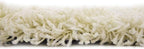 Unique Loom Solid Shag Collection Area Rug (7' 10" Square, Pure Ivory)