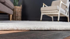 Unique Loom Solo Collection Area Rug - Calabasas (10' x 14' 1" Rectangle, Snow White)