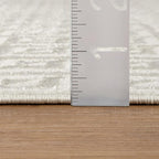 LUXE WEAVERS Geometric Greek Pattern Area Rug, Cream, 8'X10'