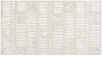Revival Rugs Shell 2'7"x4'11" Machine Washable Area Rug for Kitchen Bedroom - 100% Recycled Oeko-TEX Certified, Medium Pile, Beige, Cream
