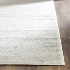 SAFAVIEH Area Rug 11x15 - Adirondack Collection - Large - Ivory & Silver, Modern Ombre Design, Non Shedding & Easy to Clean, Ideal for Living Room, Bedroom, Office, Dining Space (ADR113B)
