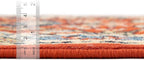 Unique Loom Sialk Hill Collection Area Rug - Washington (9' x 12' Rectangle Terracotta/Cream)