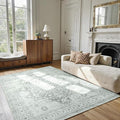 Washable Area Rugs 6x9,Boho Area Rug,Collapsible Area Rug for Bedroom, Entryway, Kitchen, Bathroom