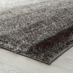 LUXE WEAVERS Lantanas Collection 7119 Grey 8x10 Modern Geometric Area Rug