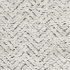 SAFAVIEH Adirondack Collection Accent Rug - 3' x 5', Ivory & Charcoal, Chevron Design, Non-Shedding & Easy Care, Ideal for High Traffic Areas in Entryway, Living Room, Bedroom (ADR104N)