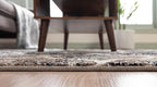 Rugs.com Lattice Frieze Collection Rug – 8' x 10' Blue Multi Medium Rug Perfect for Living Rooms, Large Dining Rooms, Open Floorplans