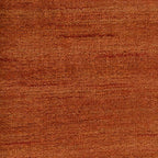 Hand Knotted Loom Wool ECO-Friendly Area Rugs - 2'6"x8', Runner, Orange Color, Solid Plain Design, High Pile Handmade Anti Skid Area Rugs for Living Room, Bed Room (L00111)
