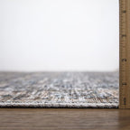 Bloom Rugs Washable Non-Slip 2x3 Rug - Dark Blue/Tan Traditional Oriental Area Rug for Living Room, Bedroom, Dining Room, and Kitchen - Exact Size: 2' x 3'
