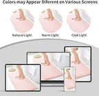 Pink Bathroom Runner Rug 24x70 Non Slip Fluffy Long Bath Mat for Bathroom Floor Washable Plush Luxury Bath Rug for Tub Absorbent Shower Sink Mat Bedside Rug