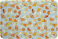 Erosebridal Hippie Mushroom Bath Mat Kids Cute Groovy Floral Non Slip Bath Rugs Boho Retro 70s Theme Decor Super Cozy Bathroom Rug 16x24 Bohemian Kawaii Bathroom Accessories Girls Flower Bedroom Rug
