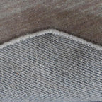 Hand Knotted Loom Wool ECO-Friendly Area Rugs - 8'x8', Octagon, Beige Color, Solid Plain Design, High Pile Thick Handmade Anti Skid Area Rugs for Living Room, Bed Room (L00111)