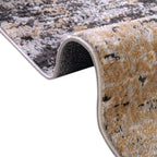 Rugs.com Leipzig Collection Area Rug – 8X11 Beige Low-Pile Rug Perfect for Living Rooms, Large Dining Rooms, Open Floorplans