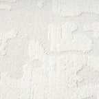Abani Nomad Cream Area Rug 2' 6'' x 8' for Living Room, Bedroom - Abstract Pattern - Durable & Easy to Clean