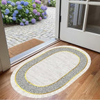 Off White Black Gold Indoor Rugs Modern Minimalist Abstract Geometric Pattern Home Office Area Rug 10x12 for Livingroom Bedroom Dining Room Soft Durable Non Skid Carpet Under Table Bordered Floor Mat