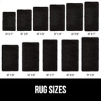 GORILLA GRIP Bath Rug Mat 70x24, Thick Soft Absorbent Chenille, Quick Dry Microfiber Mats, Rubber Backing Washable Shower Floor Rugs, Bathmat Runner, US Designed Bathroom Home Decor Accessories Black