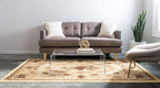 Unique Loom Versailles Collection Traditional Classic Floral Motif Area Rug (3' 3 x 5' 3 Rectangular, Ivory/ Tan)