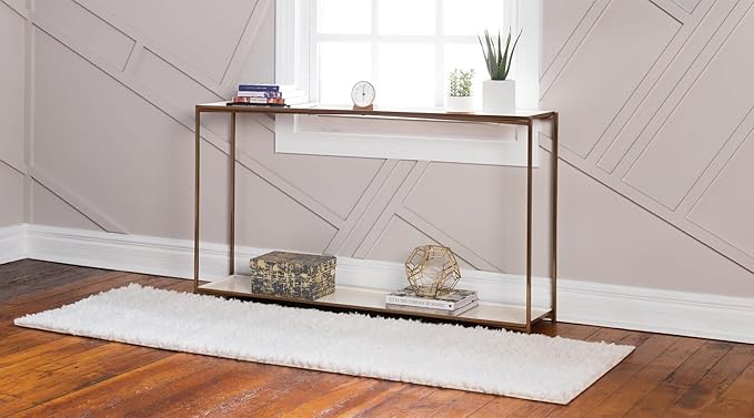 Unique Loom Davos Shag Collection Area Rug - Solid (2' 7" x 16' 5" Runner, White/ Ivory)