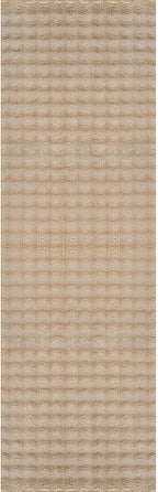 CAMILSON Modern Beige Non Slip Runner Rug 2x7 Ultra Soft High Pile Kitchen Rugs Non Skid Rubber Backing Durable & Easy to Clean Carpet for Entryway Bathroom Indoor Use (2 x 7 Beige)