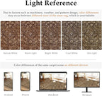 HUGEAR 6x9 Machine Washable Rugs Brown Hallway Large Area Rug Indoor Accent Rug Floral Low Pile Carpet Soft Throw Aesthetic Rug Bedroom Living Room Office Dining Room Kitchen Laundry Room