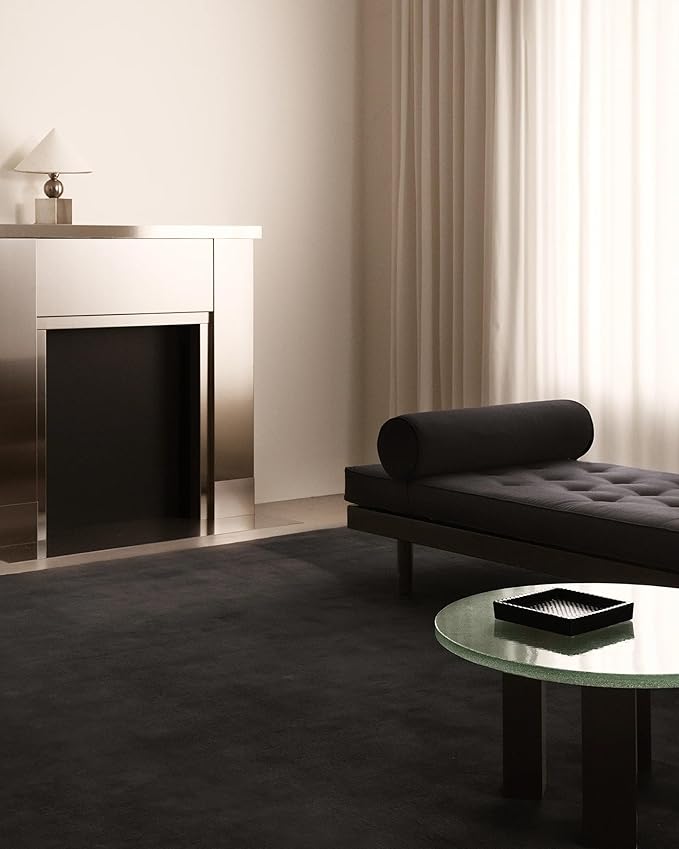 Hand-Tufted Wool Runner Area Rug – Soft Premium Wool Carpet for Living Room, Bedroom & Home Décor – 3X15 ft| Pencil Grey – Durable, Non-Slip Backing, Handcrafted Rug