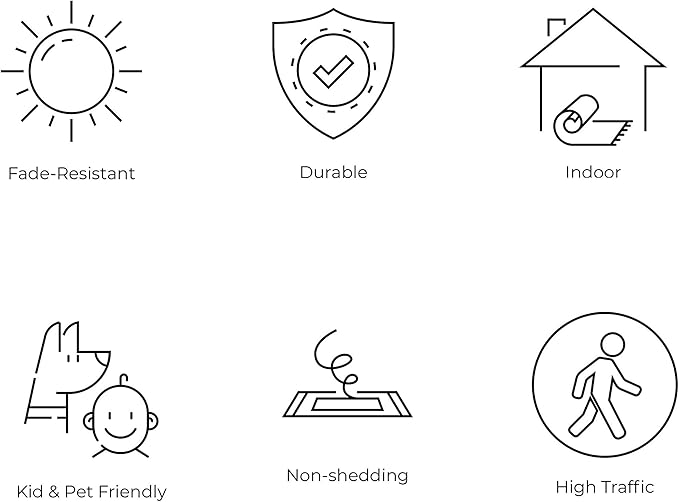 JONATHAN Y Haze Solid Low-Pile Purple Indoor Area Rug 3x5, Coastal,Bohemian,Minimalist,Classic, Easy-Cleaning for Living Room,Bedroom,Kitchen,Pet Friendly,Non-Shedding (SEU100N-3)
