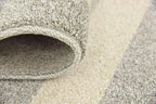 Unique Loom Athens Collection Classic Geometric Modern Border Design Area Rug (7' 0 x 10' 0 Rectangular, Gray/ Beige)
