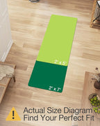 LUMI Washable Kitchen Rug, 23x84 Non-Slip Indoor Hallway Runner, Soft Low Pile Vintage Distressed Area Rugs for Laundry, Bedroom, Celadon