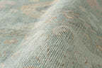 Revival Rugs Nimbus 8'x10' Zero-Shedding Area Rug for Living Room Bedroom - Oeko-TEX Certified, Low Pile, Spot Clean, Confetti, Mint Green