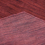 Hand Knotted Loom Wool ECO-Friendly Area Rugs - 10'x10', Octagon, Dark Red Color, Solid Plain Design, High Pile Handmade Anti Skid Area Rugs for Living Room, Bed Room (L00111)