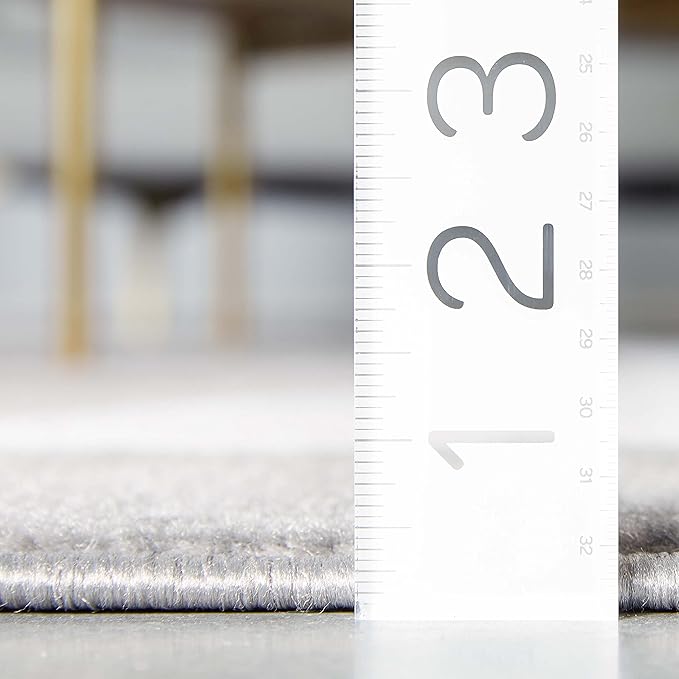 Well Woven Dulcet Bingo Grey Modern Geometric 7'10" x 9'10" Area Rug