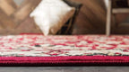 Unique Loom Espahan Collection Area Rug - Cape Cod (9'x 12' Rectangle, Red/ Beige)