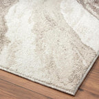 LUXE WEAVERS Lagos Collection 7983 Brown 8x10 Art Deco Geometric Area Rug