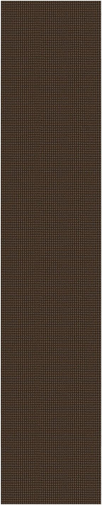 KOZYFLY Runners for Hallways 2x10 ft Washable Kitchen Runner Non Slip Rubber Backed Hallway Rugs Cotton Entryway Runner Rug Floor Carpet for Indoor Hall, Backdoor, Kitchen, Reddish Brown/Coffee
