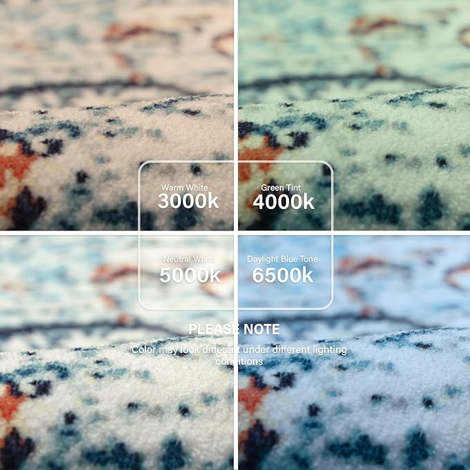 Lahome Bohemian Floral Medallion Runner Rug - 2x6 Hallway Laundry Rug Runner Washable Kitchen Sink Mat Distressed Turkish Non-Slip Soft Bedside Carpet for Doorway Bedroom, Vintage Teal/Multi