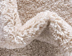 Unique Loom Solo Collection Area Rug - Calabasas (5' 3" x 7' 7" Rectangle, Ivory)
