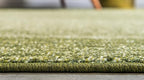 Rugs.com Angelica Collection Rug – 6 Ft Round Light Green Medium Rug Perfect for Kitchens, Dining Rooms