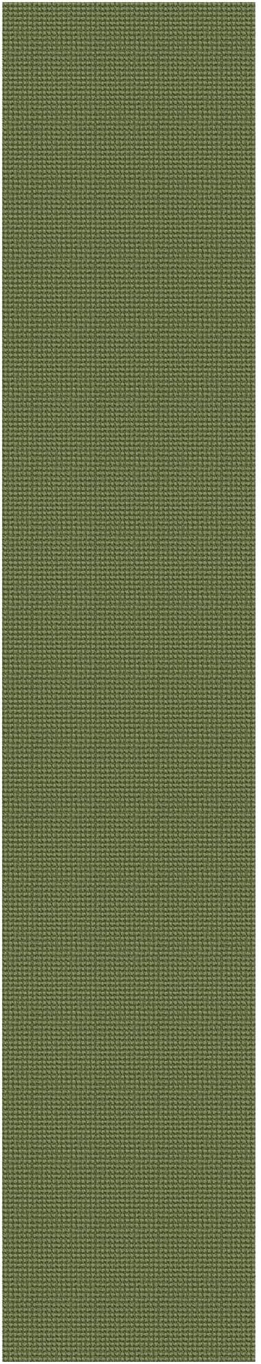 Braided Runner Rug 3x14 Ft Washable Runners for Hallways Non Slip Rubber Backed Kitchen Runners Cotton Long Entryway Runner Indoor, Woven Carpet for Hall Stair Entryway, Green