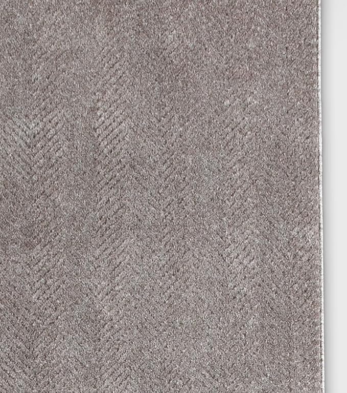 Well Woven Custom Size Hallway & Stair Runner- Harlow Pompeii Taupe 31 Inches Wide x 17 Feet Long Runner (31" x 17') Runner Rug - Modern Chevron Pattern, Ultra-Soft, Easy-Clean