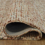 Hand Tufted Wool ECO-Friendly Area Rugs - 4'x6', Rectangle Shape, Light Brown, Solid Plain Design, High Pile Handmade Anti Skid Area Rugs for Living Room, Bed Room (KWC111)