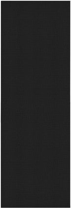 KOZYFLY Runners for Hallways 3x10 ft Washable Kitchen Runner Non Slip Rubber Backed Hallway Rugs Cotton Entryway Runner Rug Floor Carpet for Indoor Hall, Backdoor, Kitchen, Black/Dark Grey