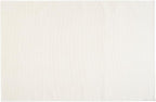 Revival Rugs Stripe 6'7"x9' Washable Area Rug for Living Room Bedroom - 100% Recycled Oeko-TEX Certified, Medium Pile, Beige, Cream
