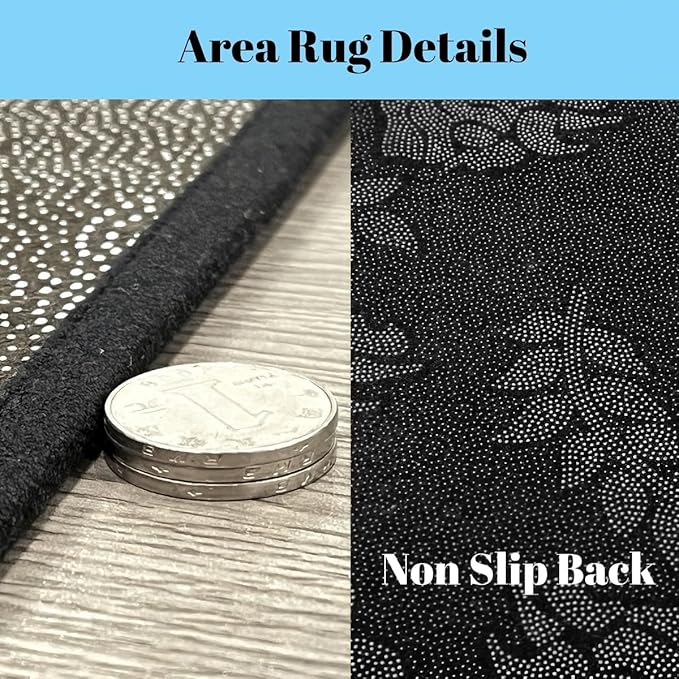 Kids Area Rug 3x5 City Life House Rugs for Living Room | 3D Cityscape Washable Rug, Fun Educational Gift Urban Landscape Carpet Indoor Floor Mat