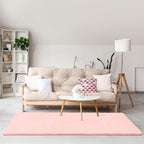 Amearea Modern Soft Hallway Runner Rug, 2x8 Feet Area Rug Runners for Hallways, Washable Runner Rugs, Non Slip Memory Foam Rug Pink Runner Rugs Carpet for Entrance Kitchen Kids Room Decor