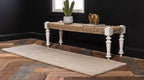 Unique Loom Solo Collection Area Rug - Calabasas (2' 2" x 6' 7" Runner, Ivory)