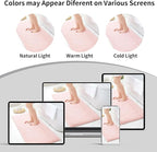 Bathroom Runner Rug 24x59 Pink Non Slip Fluffy Long Bath Mat for Bathroom Floor Washable Plush Luxury Bath Rug for Tub Absorbent Shower Sink Mat Bedside Rug